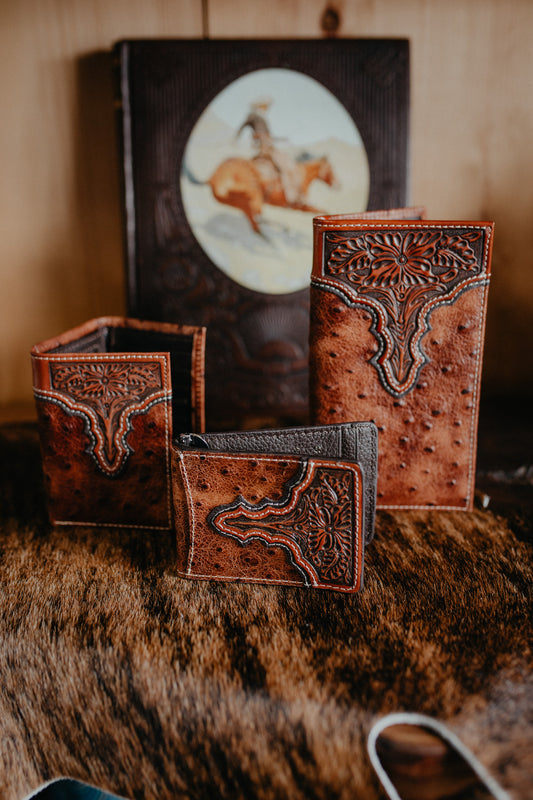 'Rodeo Ostrich' Ariat Wallet (3 Styles)