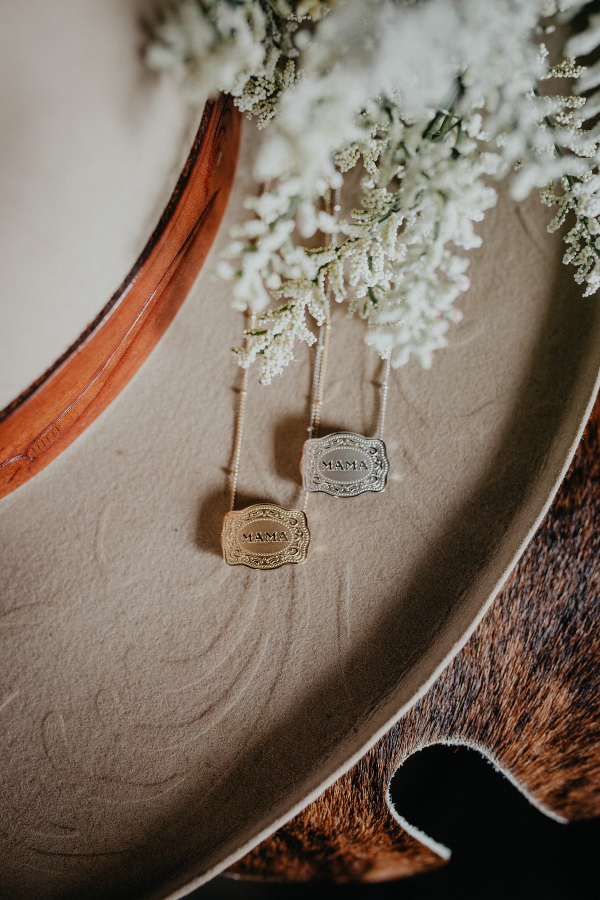 'Mama' Buckle Necklace (2 Options)