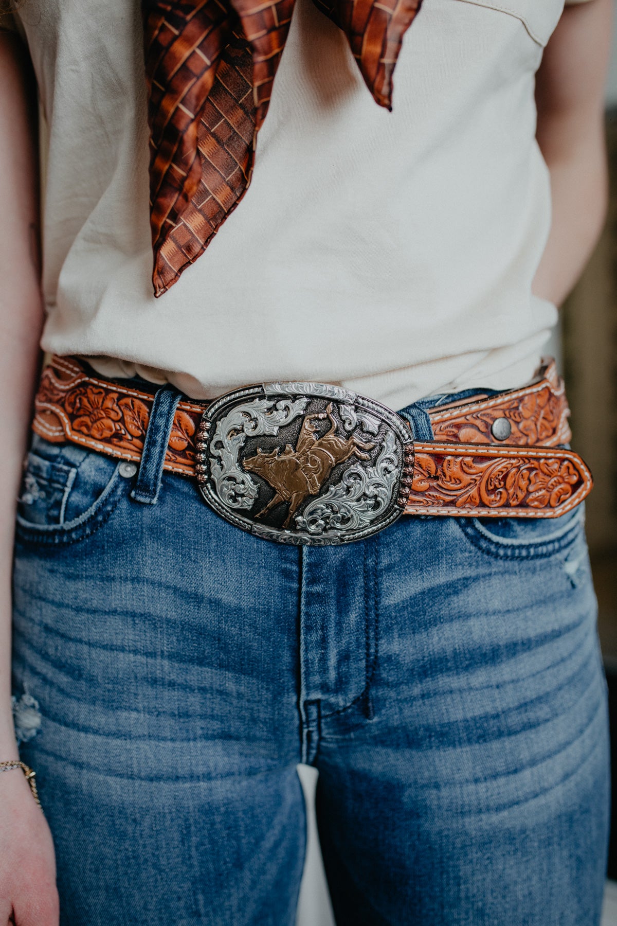 Buckin' Bull Crumrine Buckle