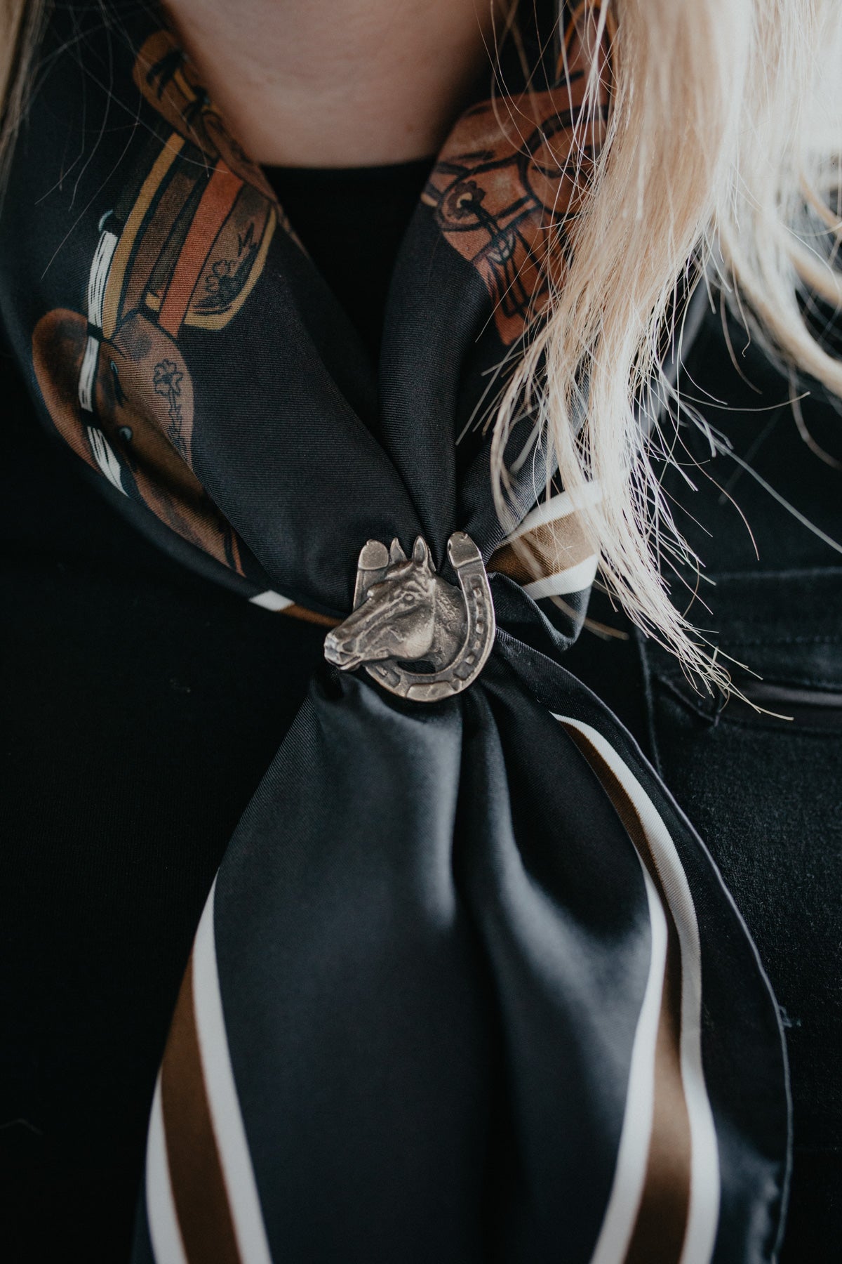 German Silver Wild Rag Slide (3 Options)