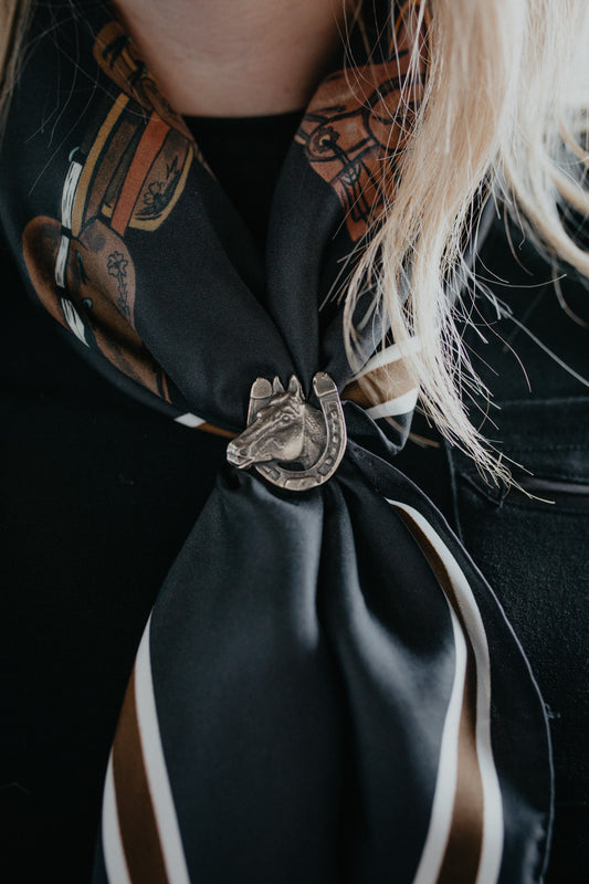 German Silver Wild Rag Slide (3 Options)