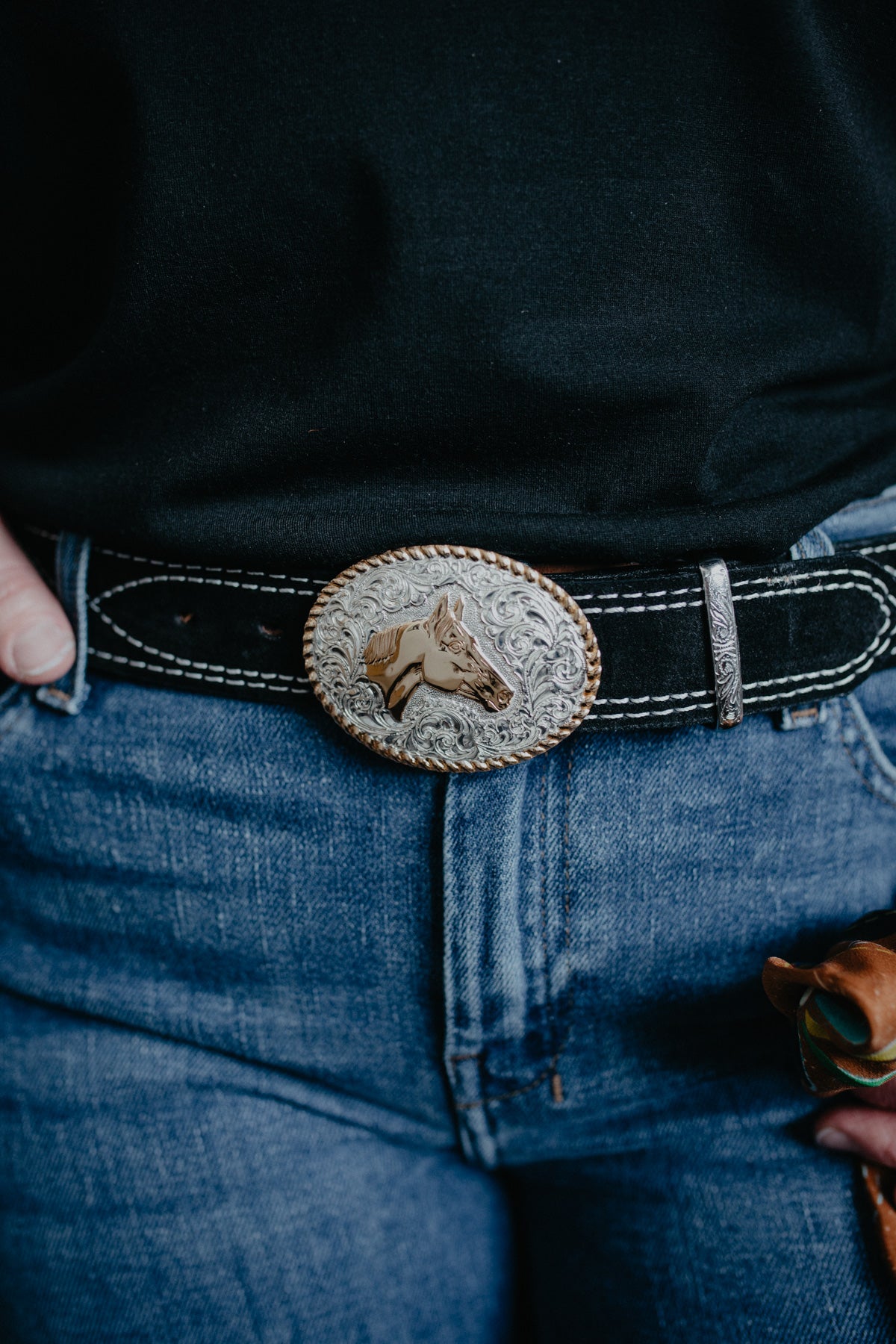 Mini Horse Head Buckle