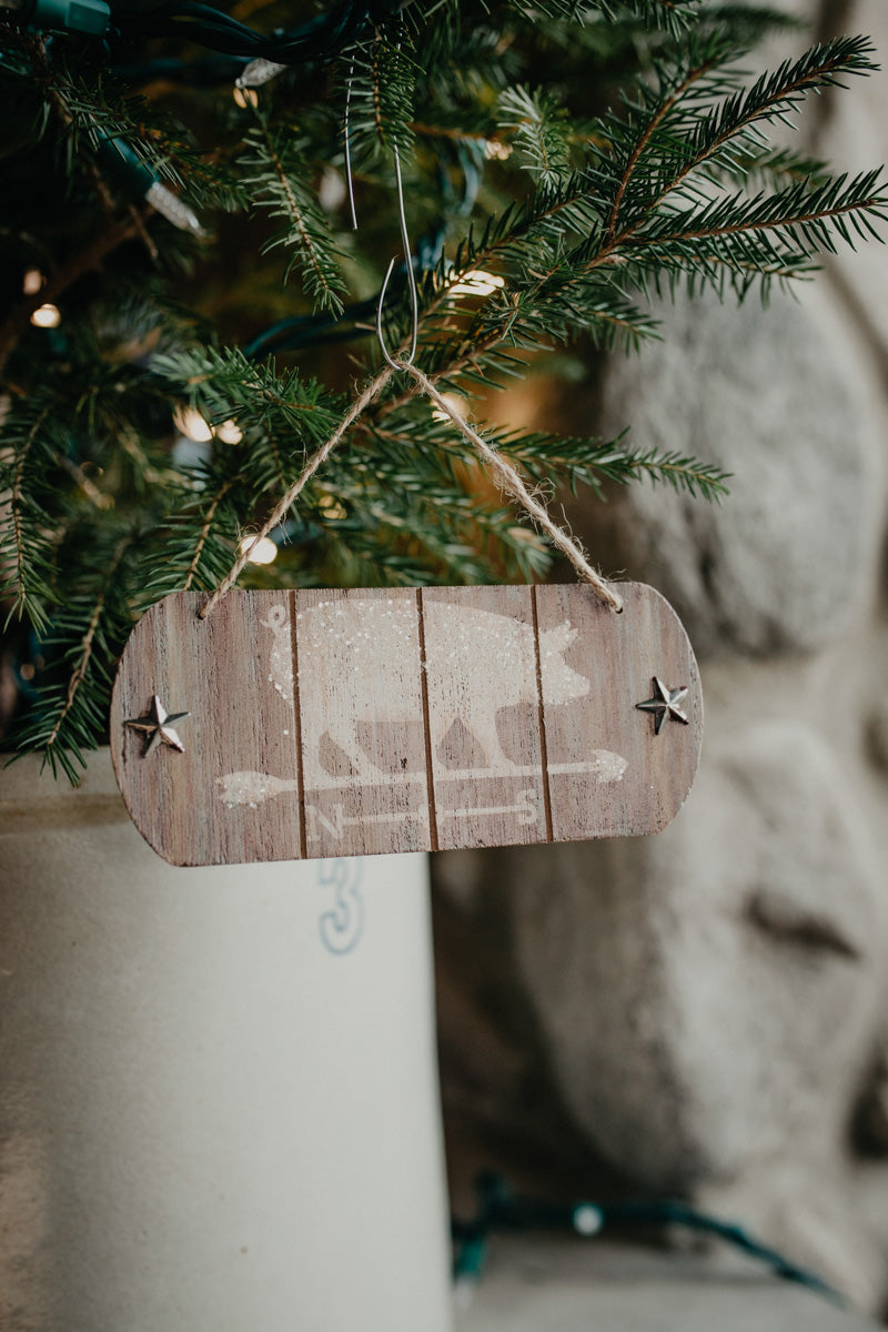 6" Weathervane Farm Animal Ornament (3 Options)