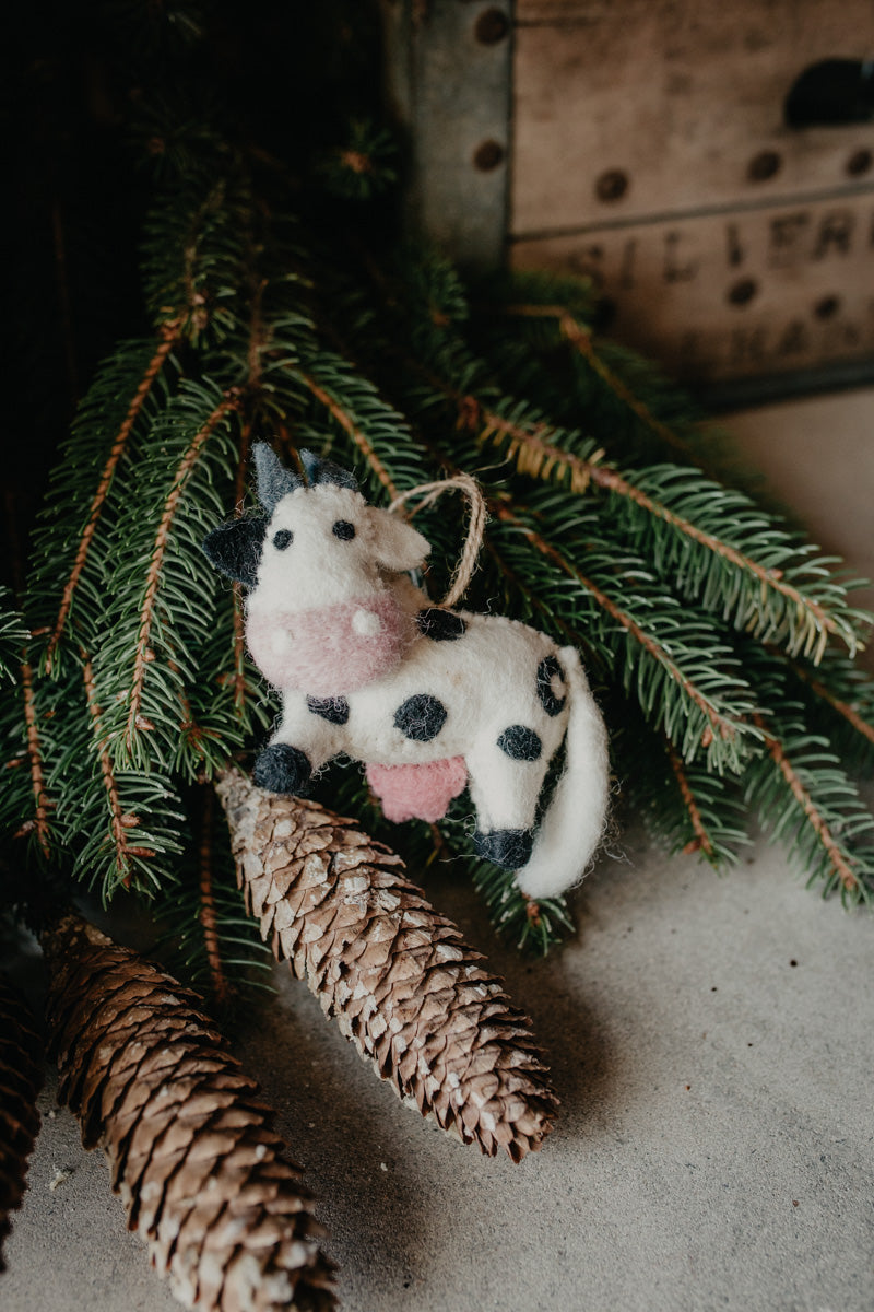 Farmyard Felted Ornaments (11 Options)