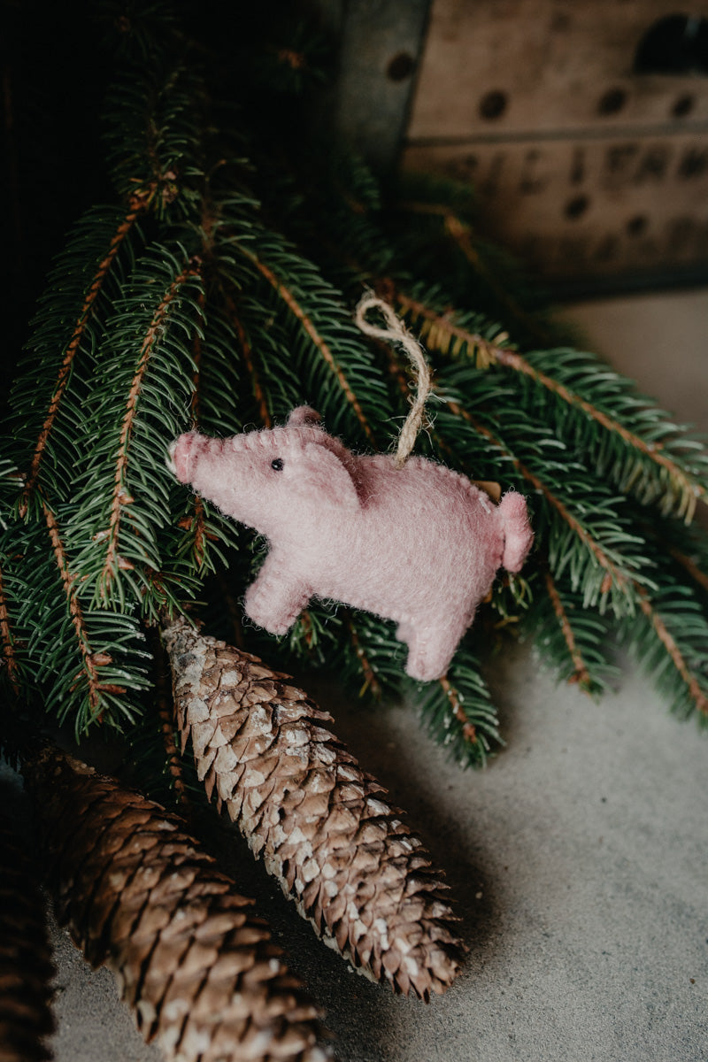 Farmyard Felted Ornaments (11 Options)