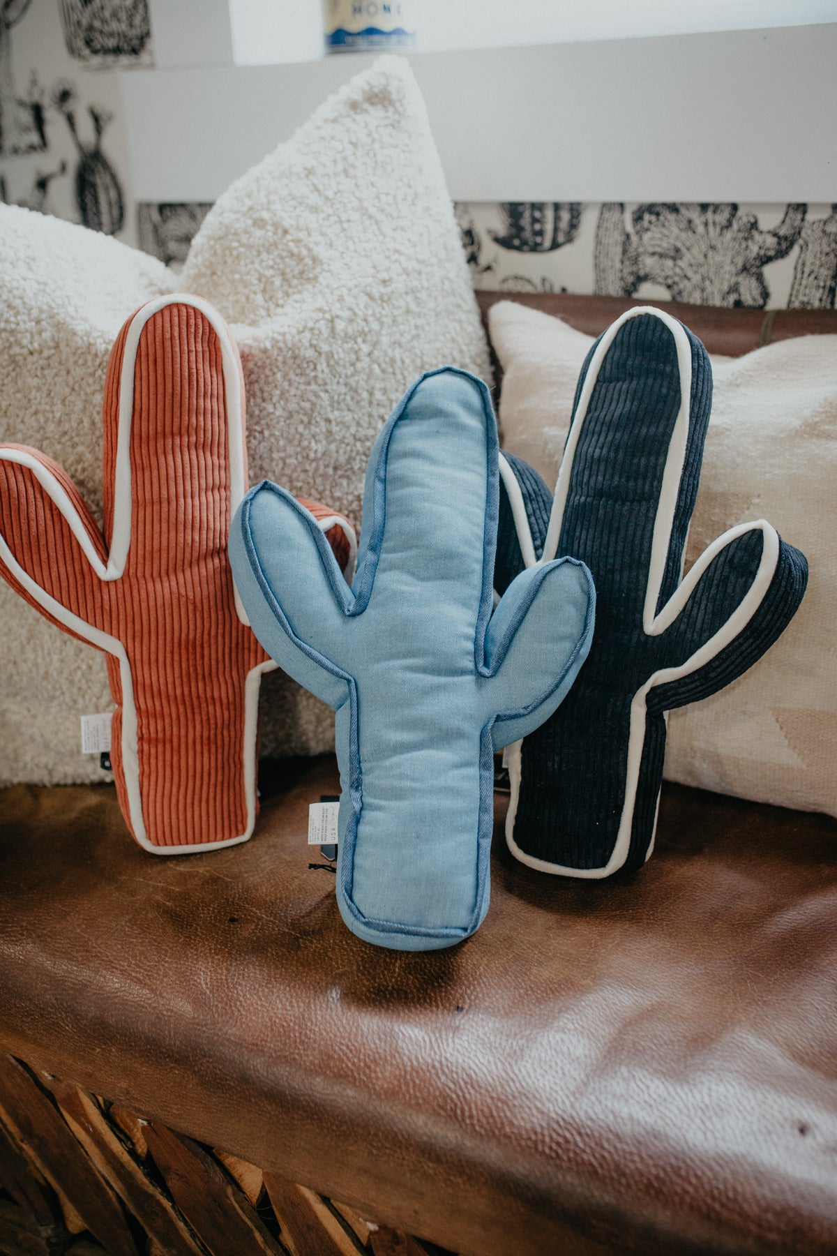Kick A Cactus Pillow (Multiple Colours)