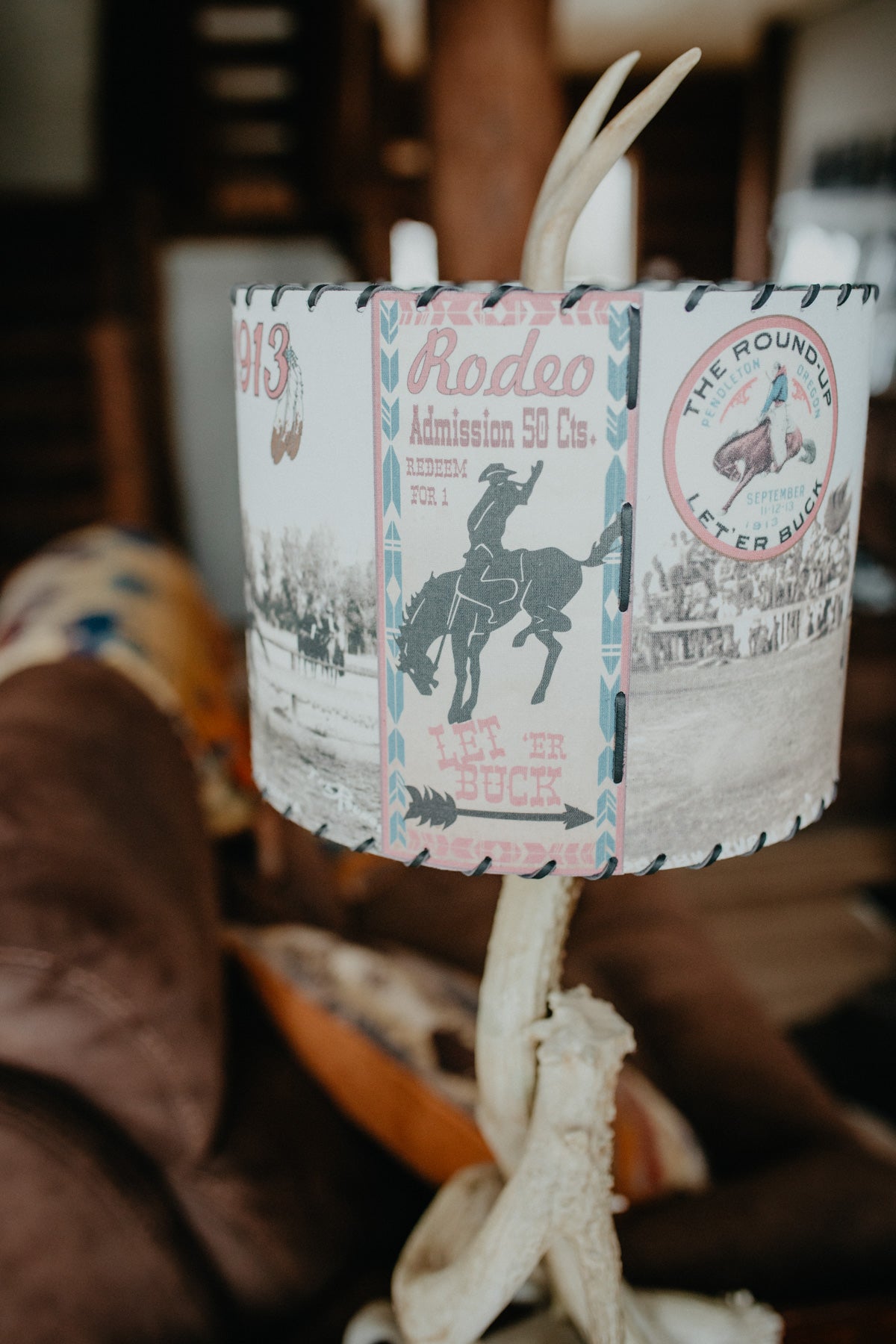 Lampshade 'Pendleton 1913' - 11 Inches