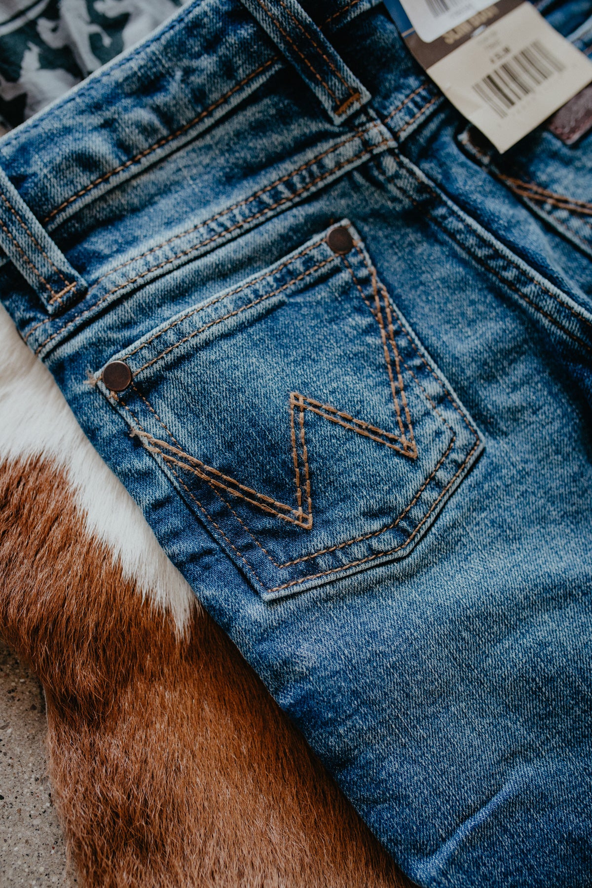 'Franklin' Boy's Retro Slim Bootcut Wrangler Jeans (Slim & Reg. Fit)