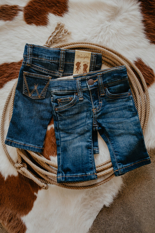 Wrangler Denim Baby's Bootcut Jeans (Sizes 0-3M to 18M)