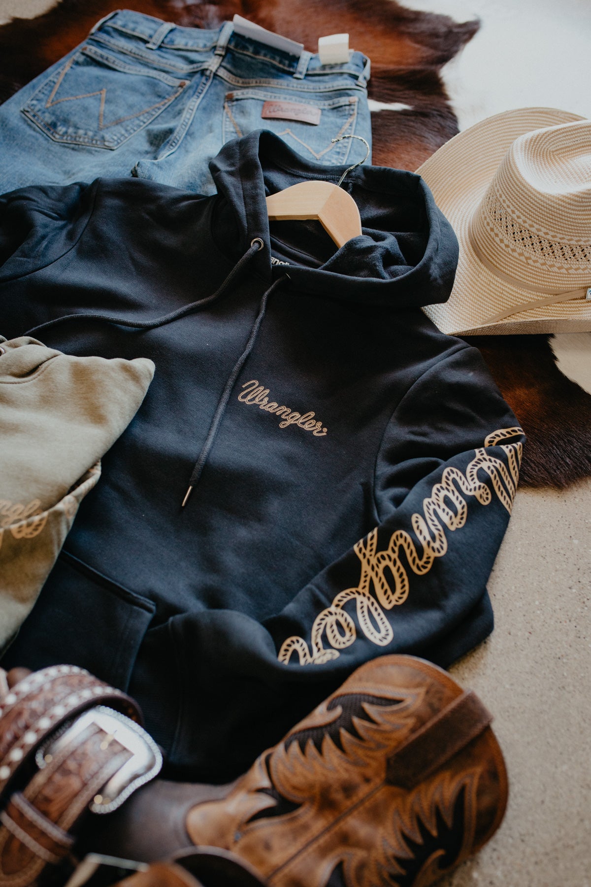 'Brett' Men's Classic ‘Rope Wrangler’ Hoodie (S-XXL/ 3 Colour Options)