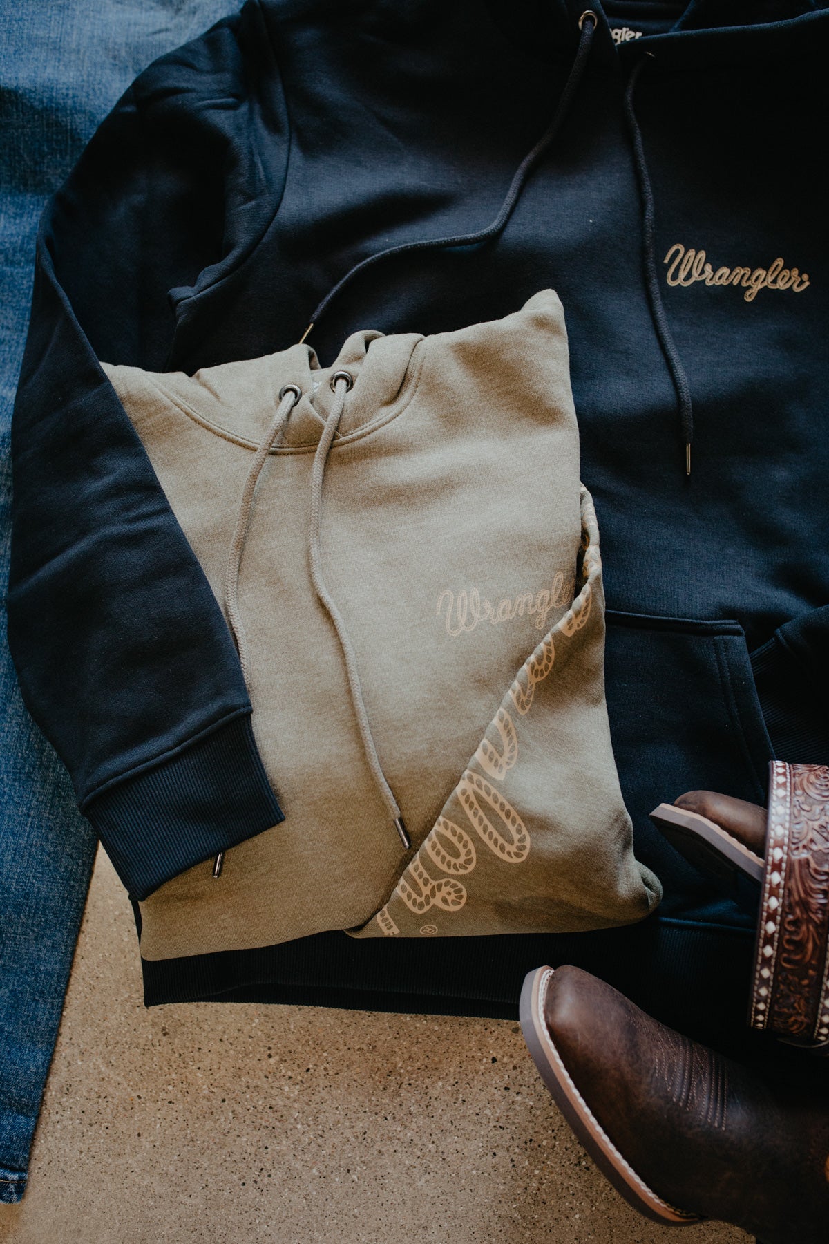 'Brett' Men's Classic ‘Rope Wrangler’ Hoodie (S-XXL/ 3 Colour Options)