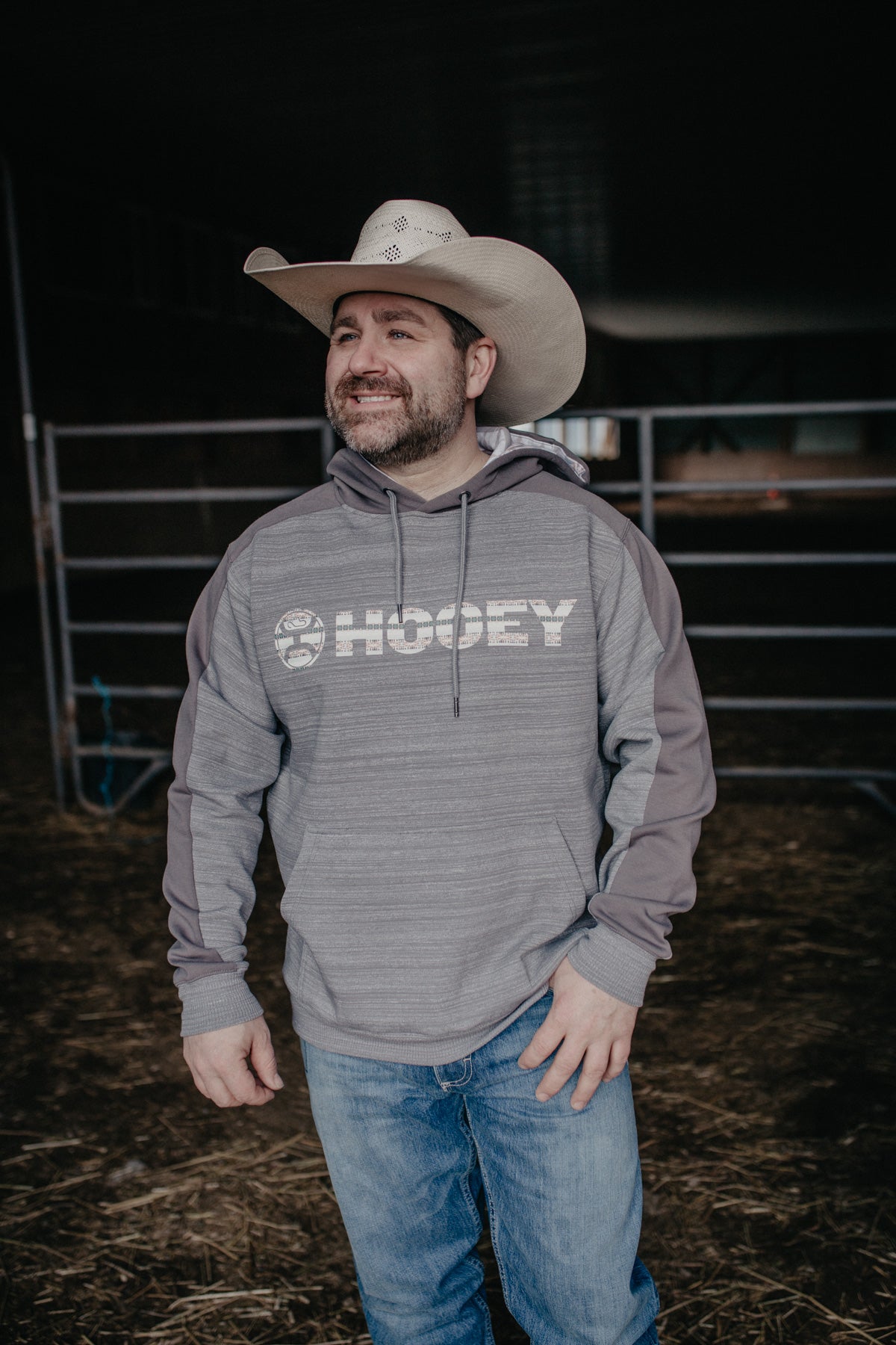 'Canyon' Mens Grey Hooey Hoodie (M-XXL)