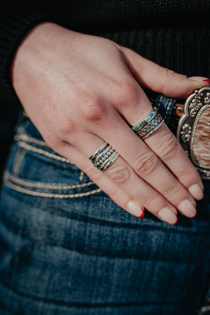 Silver Spinner Ring (Sized)