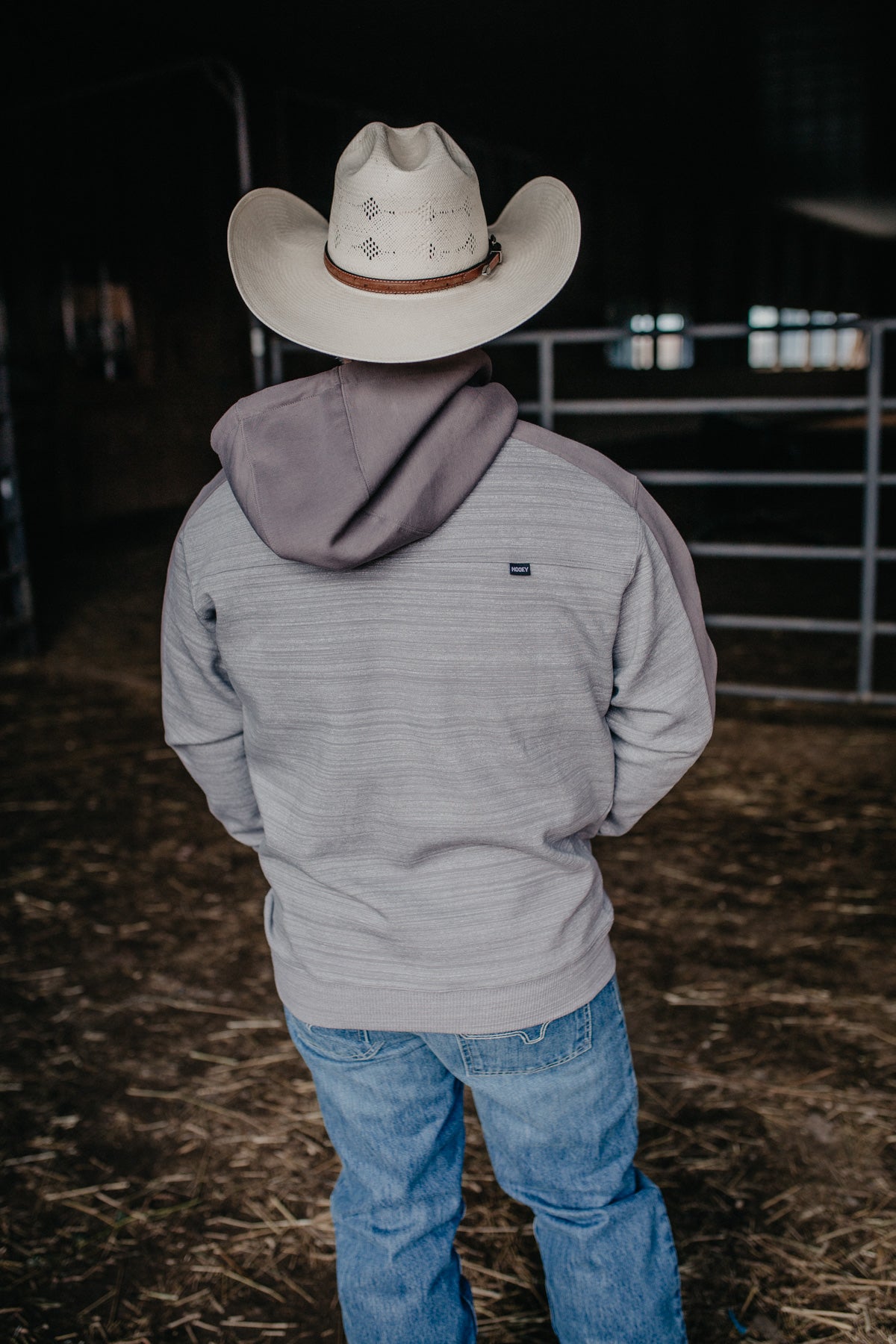 'Canyon' Mens Grey Hooey Hoodie (M-XXL)