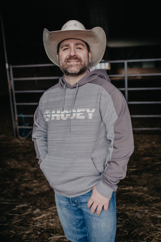 'Canyon' Mens Grey Hooey Hoodie (M-XXL)