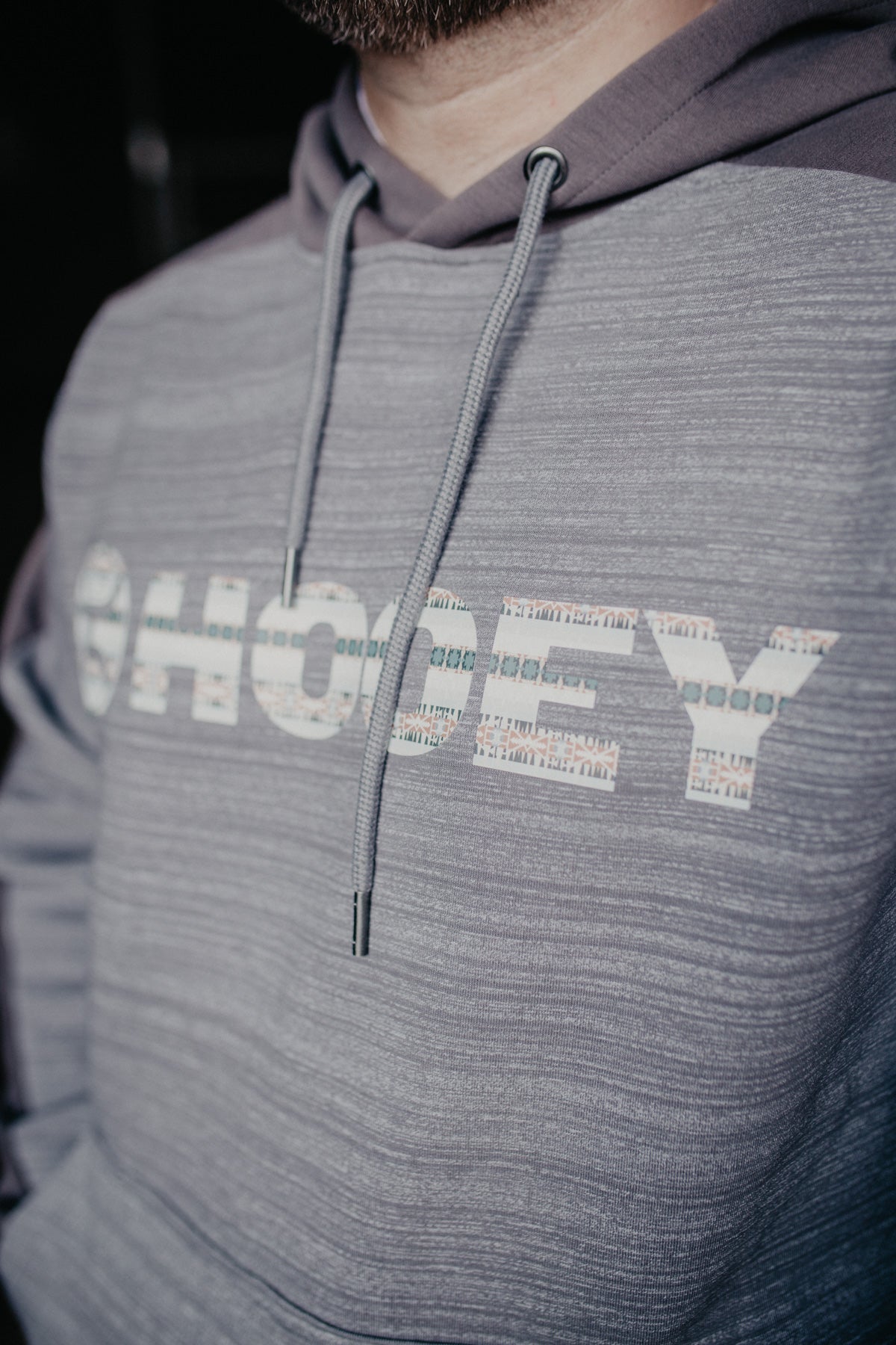 'Canyon' Mens Grey Hooey Hoodie (M-XXL)