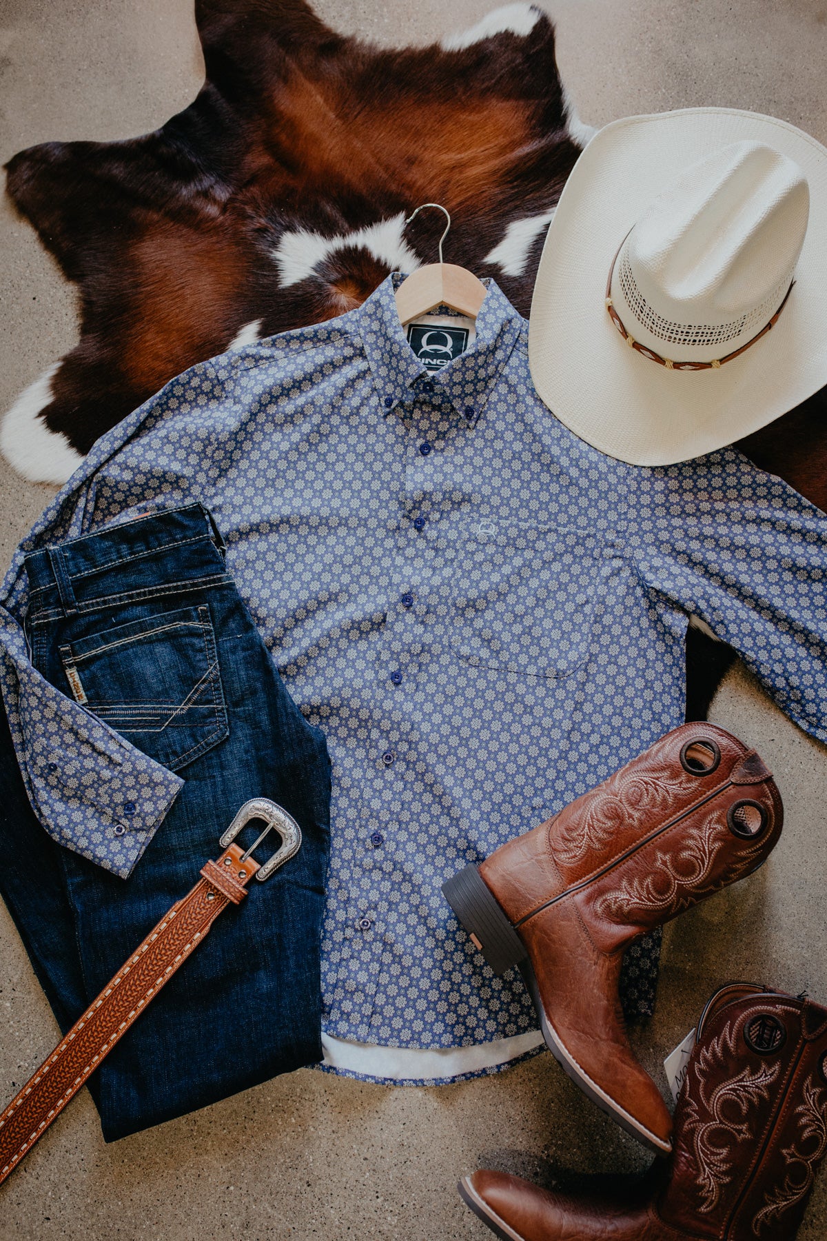 'Alan' Long Sleeve Arenaflex Button Down (S-XXL)