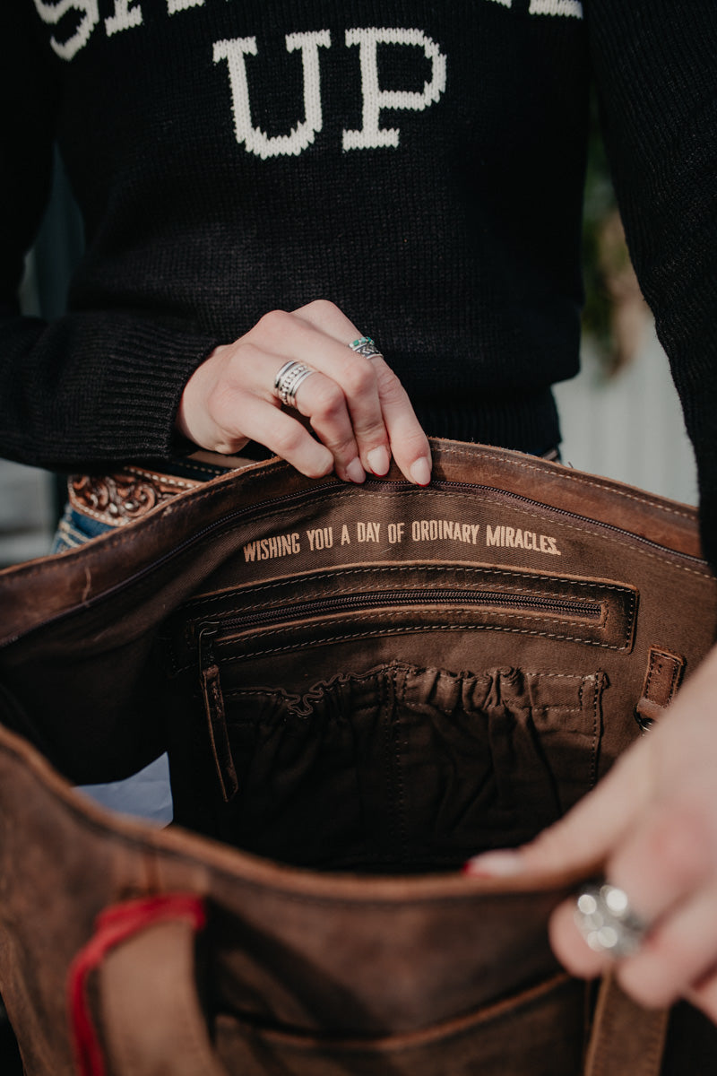 'Cheyenne' Cowhide Tote by STS Ranchwear