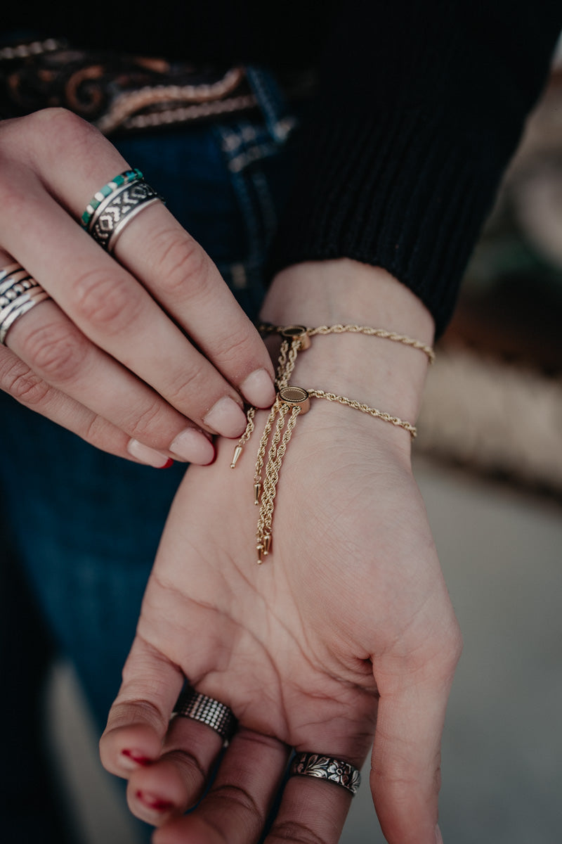 *Mini* Birthstone Buckle Bracelet (2 Options)