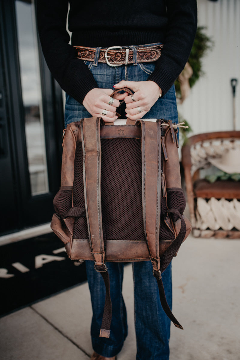'Laini' Cowhide Backpack by STS Ranchwear