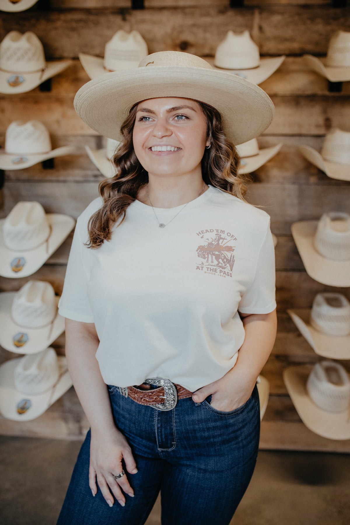 'Allison' Head em’ off at The Pass Women's Graphic Tee (M-XL)