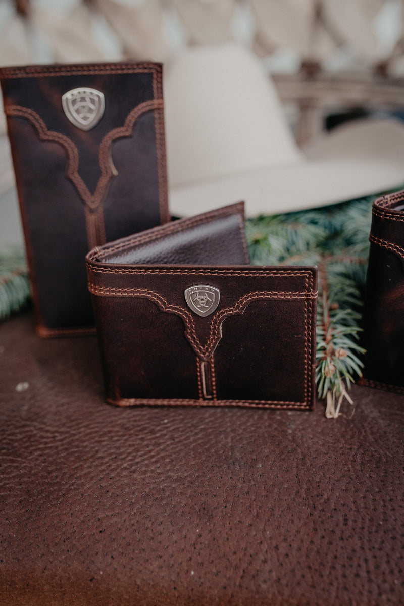'Bump Shield' Ariat Leather Wallet (3 Styles)
