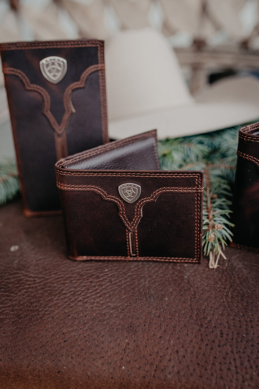 'Bump Shield' Ariat Leather Wallet (3 Styles)