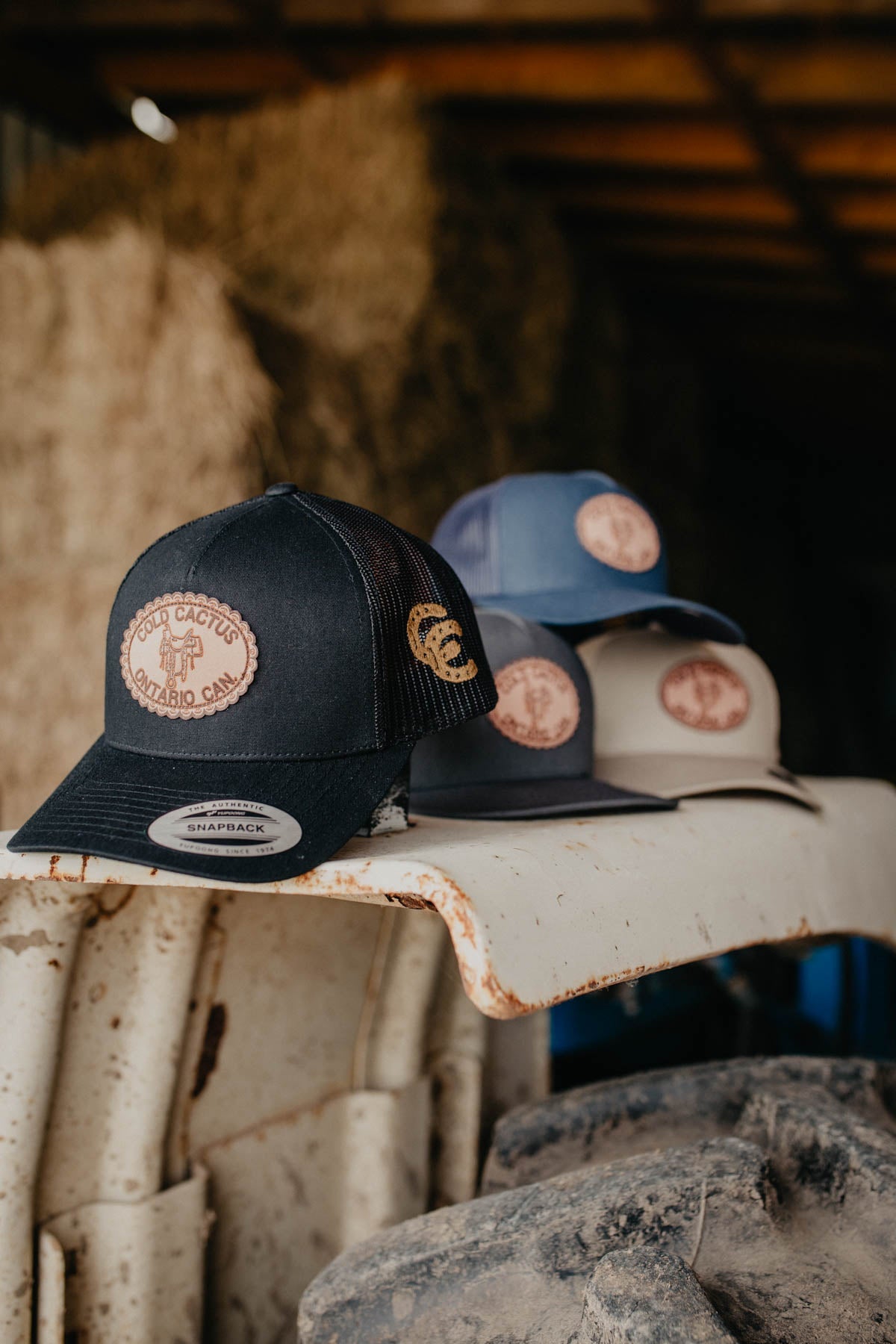 Cold Cactus 'Hometown - Makers Mark' Patch Hat (Black)