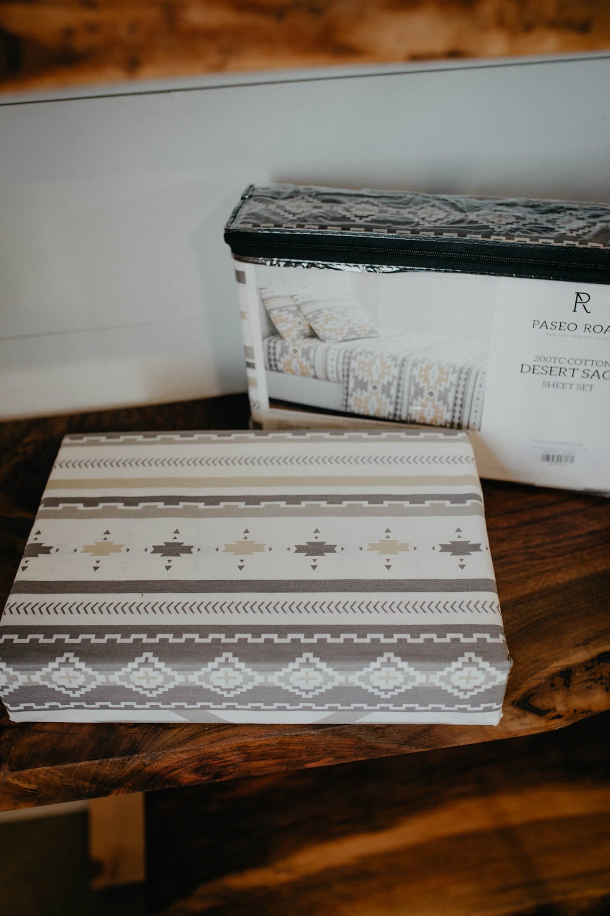 Desert Sage Cotton Sheet Set (Queen, Twin)