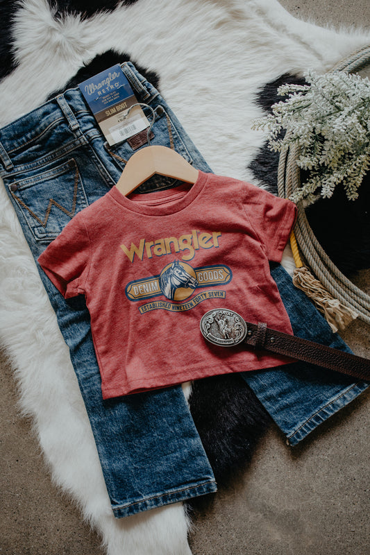 'Denim Goods' Boy's Tee by Wrangler (12M-4T)