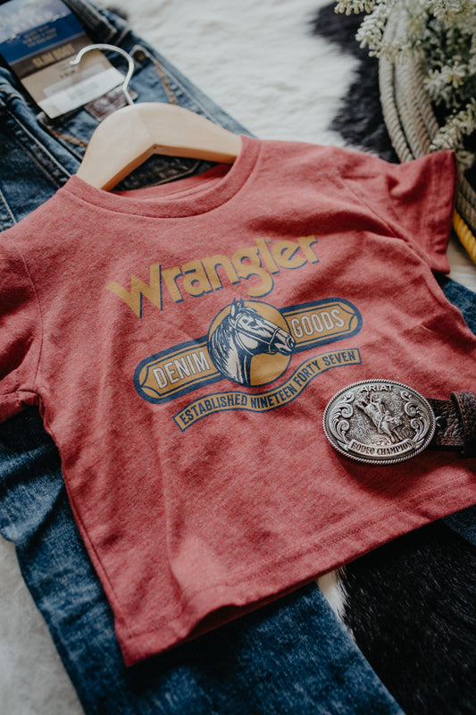 'Denim Goods' Boy's Tee by Wrangler (12M-4T)