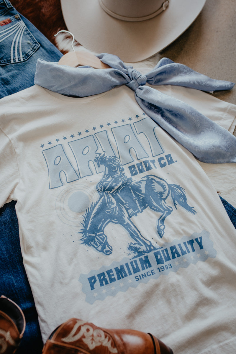 'Retro Block Poster' Women's T-shirt by Ariat (XS-XXL)