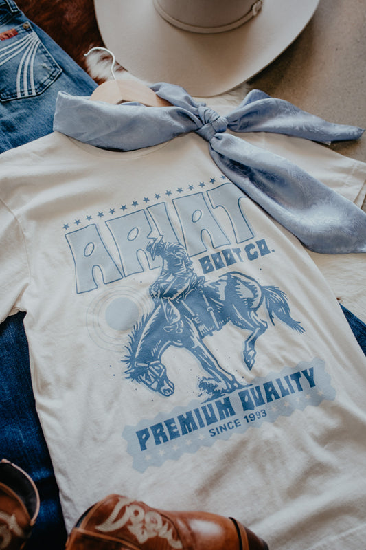 'Retro Block Poster' Women's T-shirt by Ariat (XS-XXL)