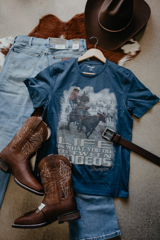 'Warren' Men's Wrangler Reissue Between Rodeos T-Shirt (S-XXL)