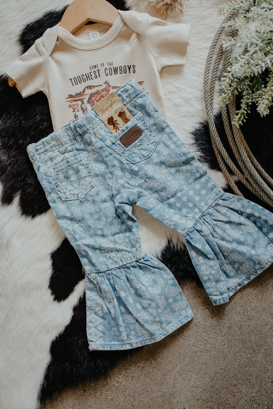 'Riata' Baby Girl Bandanna Print Flare (0/3 - 4T)