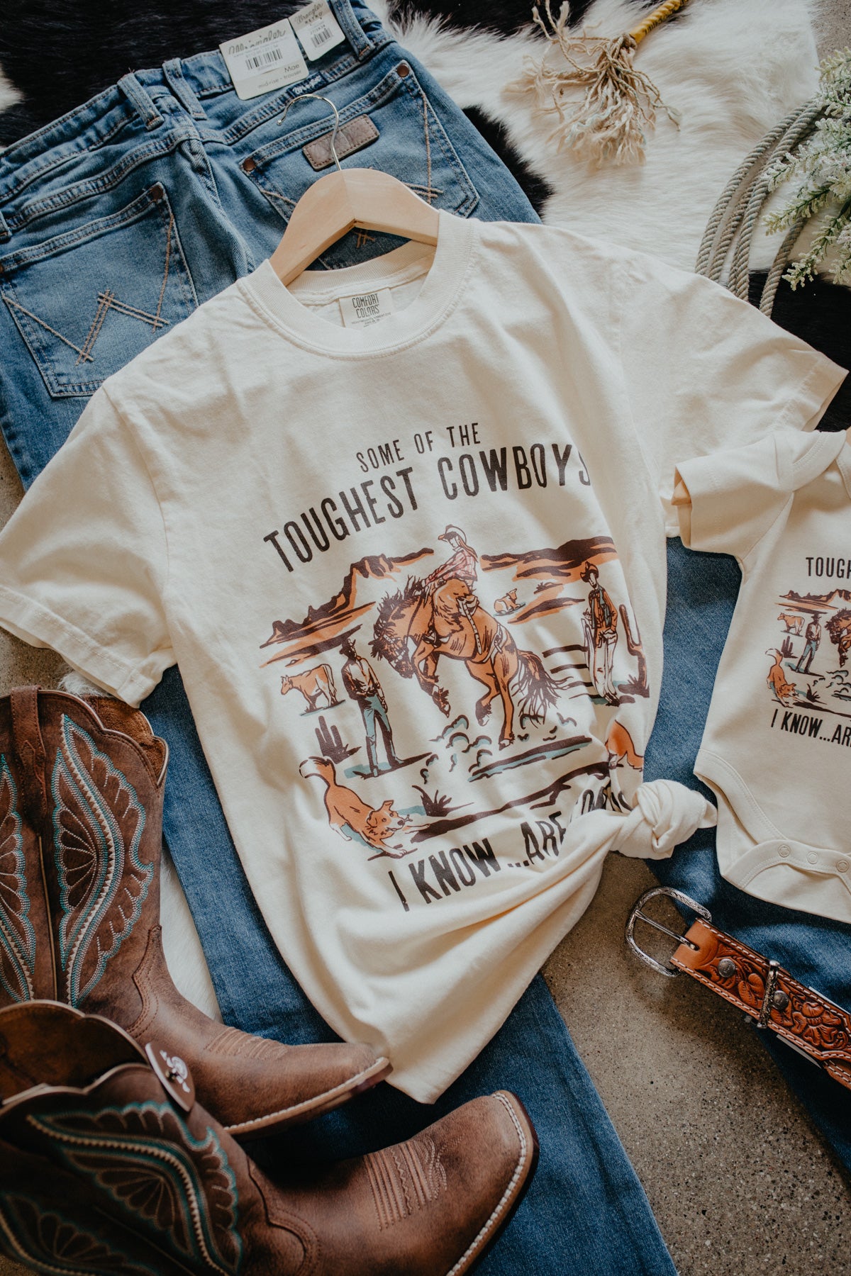 'Toughest Cowgirls' Women's Graphic T-Shirt (S - XXL)