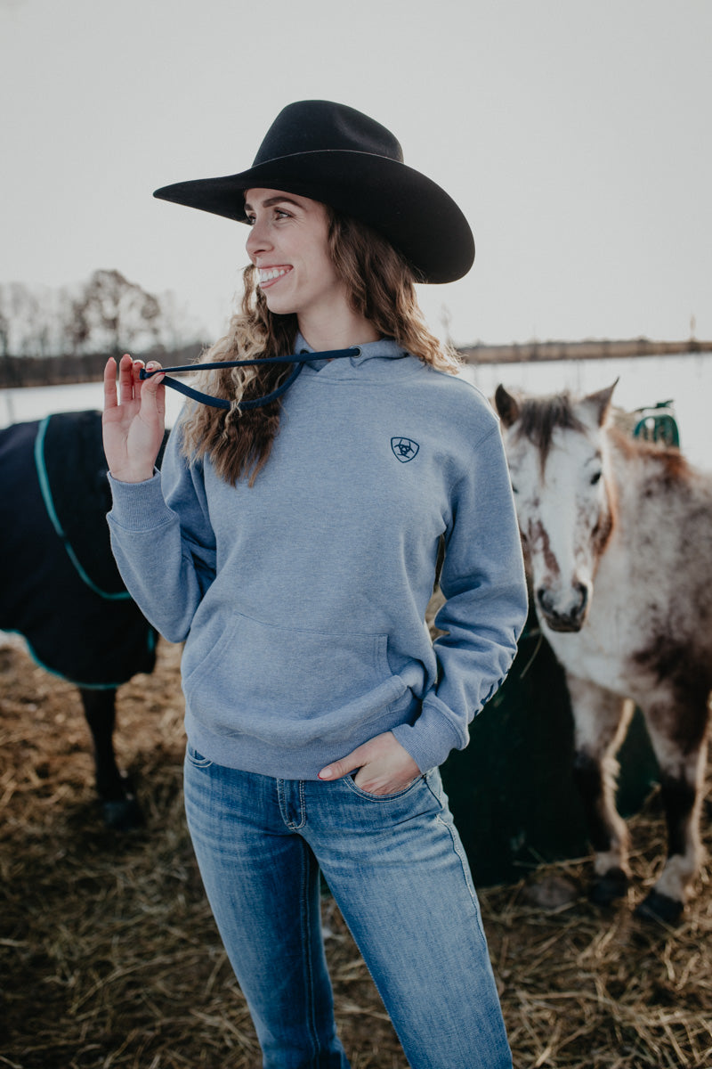 'Marley' Women's Ariat Logo 2.0 Vintage Hoodie (XS-XXL)