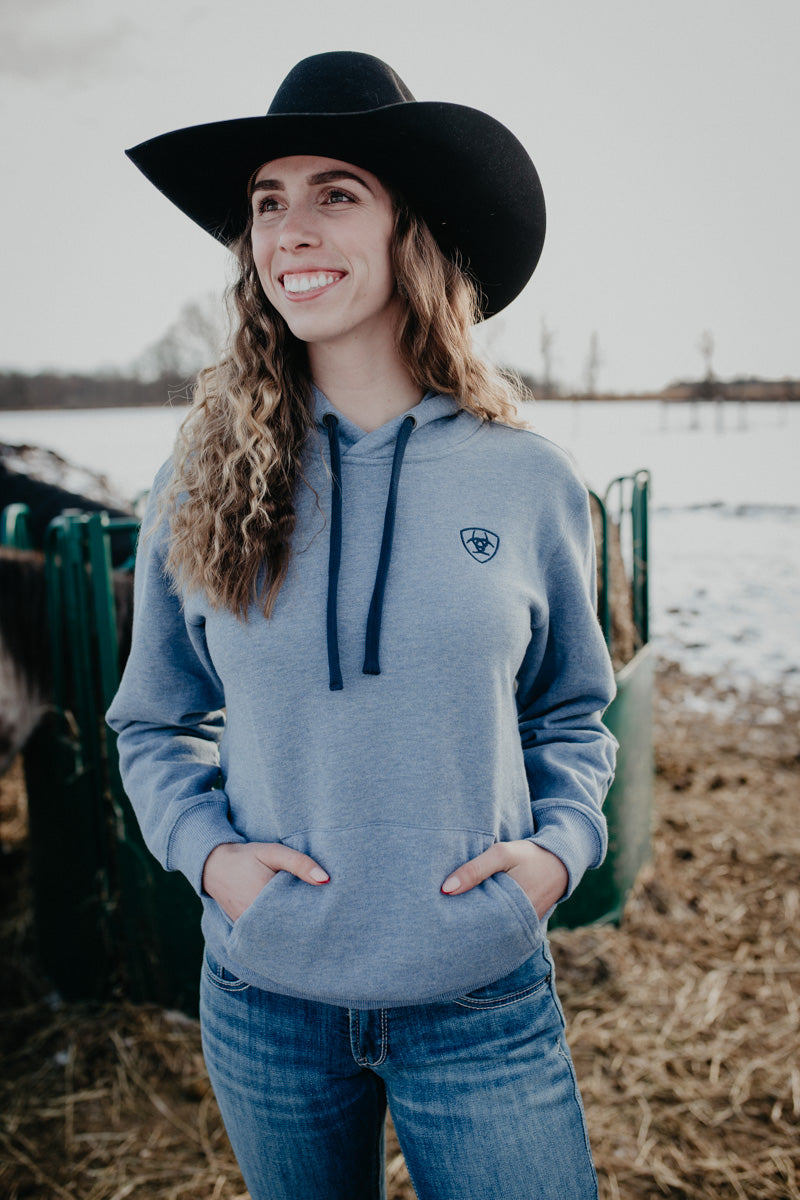 'Marley' Women's Ariat Logo 2.0 Vintage Hoodie (XS-XXL)