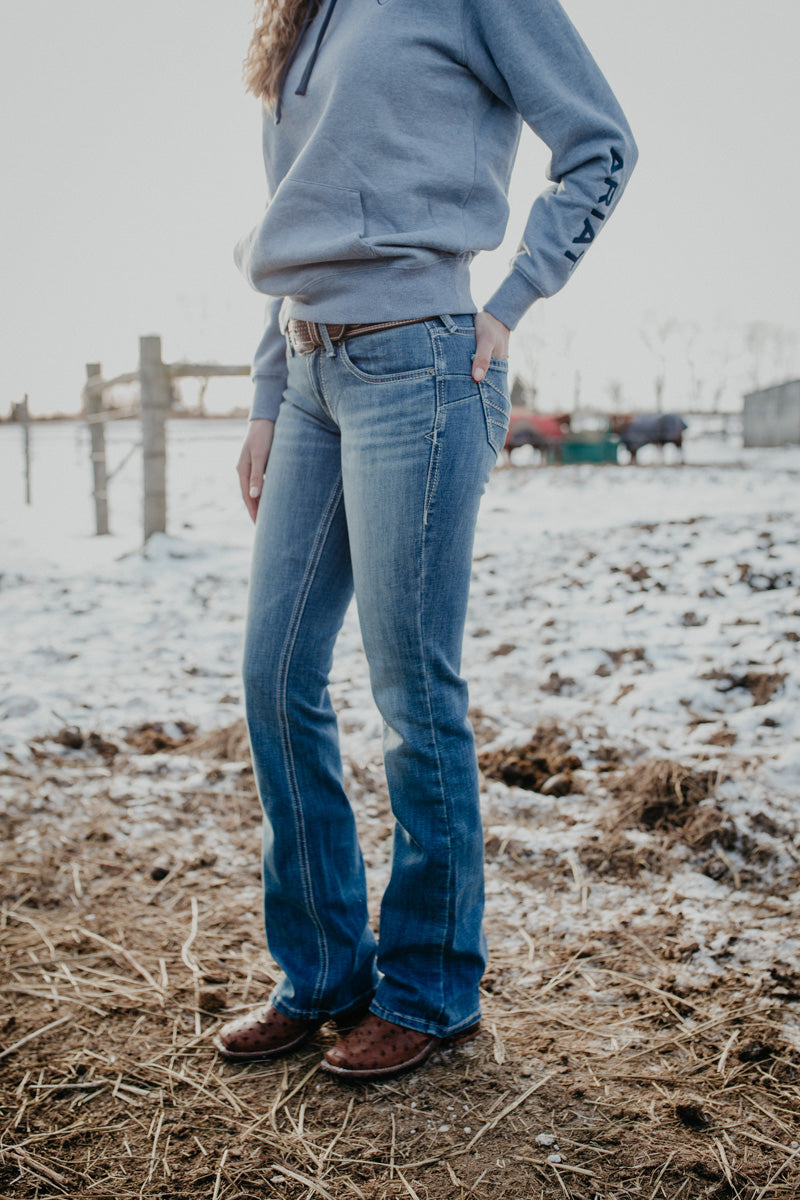 'Alessia' Mid Rise Bootcut Jean by Ariat (Sizes 24-34)