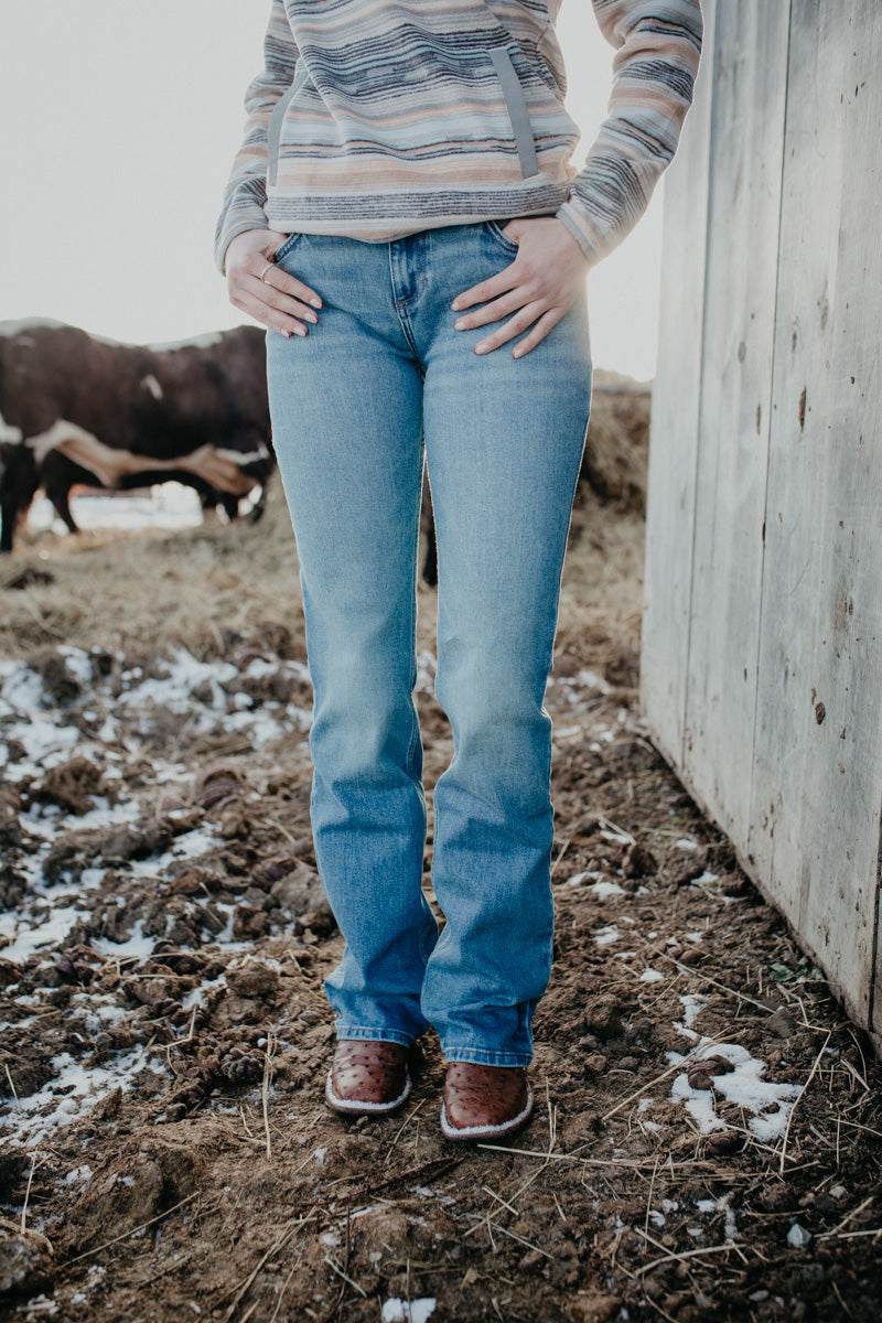 'Dahlia' Mae Mid Rise Bootcut Jean by Wrangler (24-34)