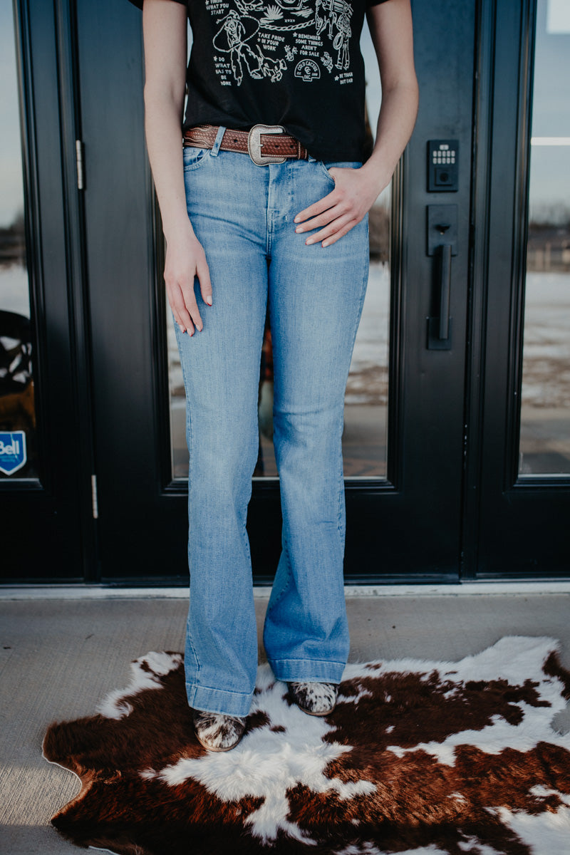 'Iceflow' Teal Pocket Dojo Trouser by 7FMK (Regular Inseam 34.5")