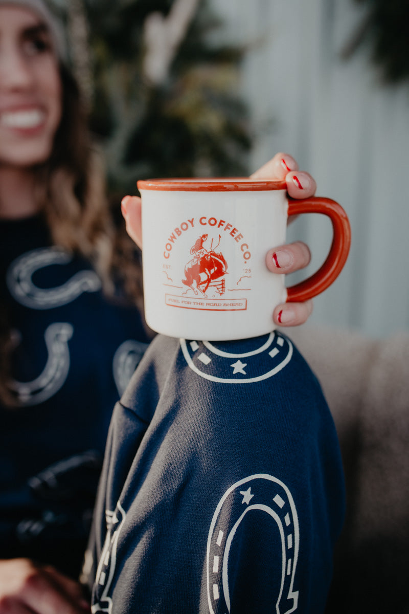 'Cowboy Coffee Co' Stoneware Mug