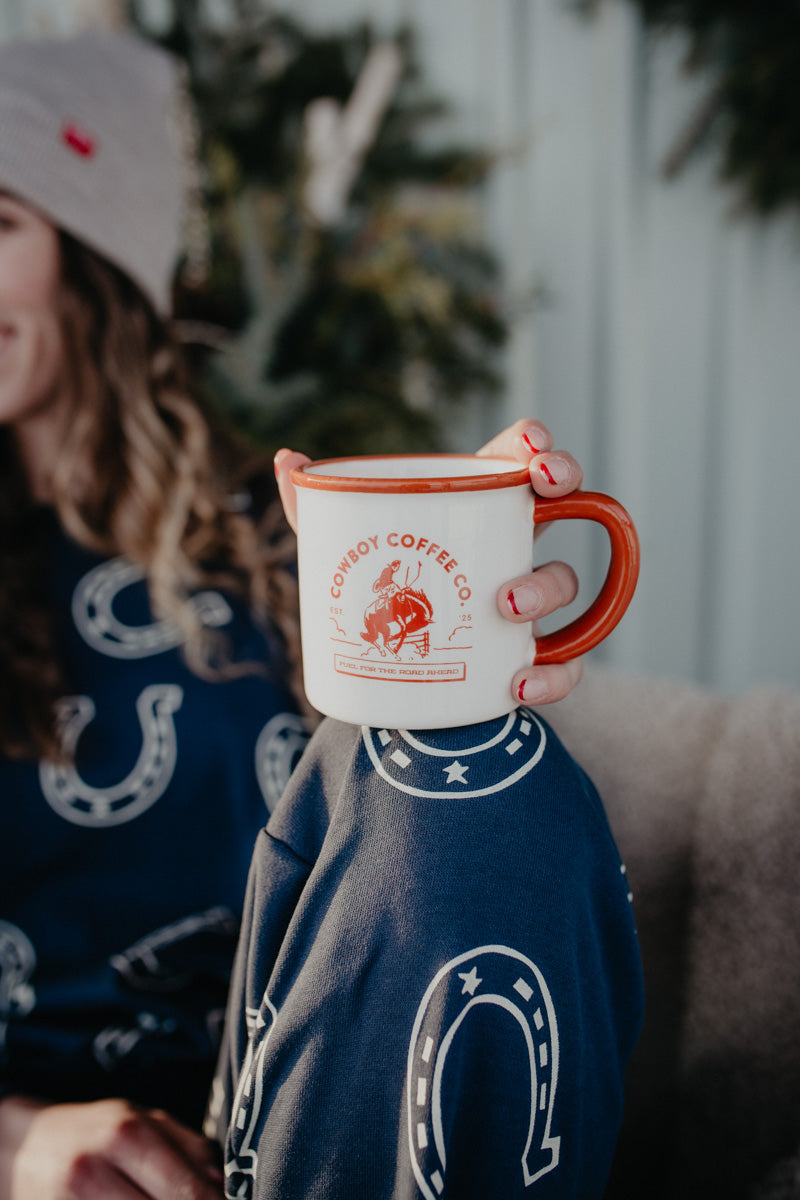 'Cowboy Coffee Co' Stoneware Mug