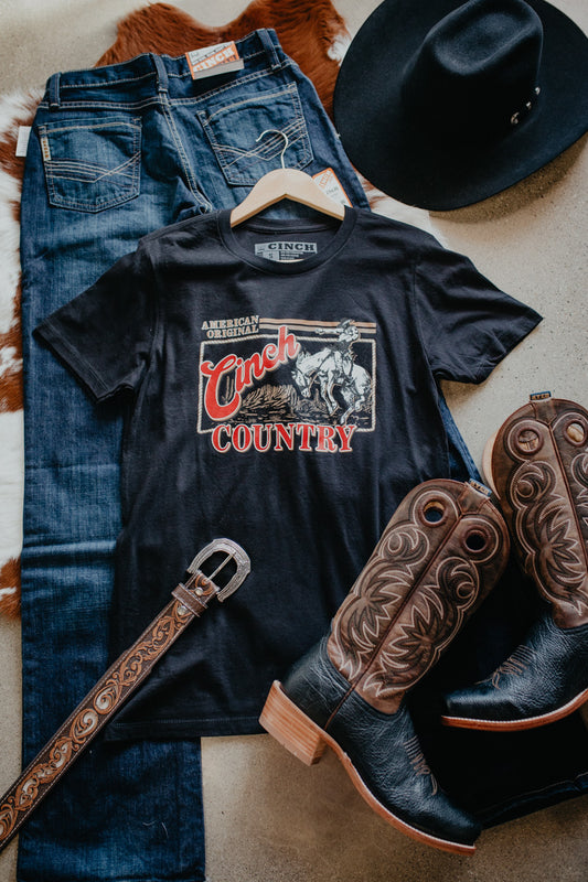 'Jerry' Men's Black CINCH T-shirt (S-XXL)