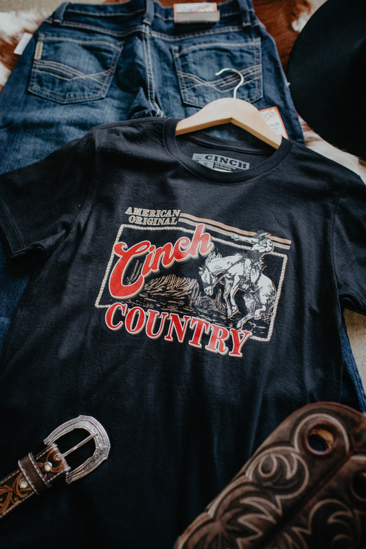 'Jerry' Men's Black CINCH T-shirt (S-XXL)