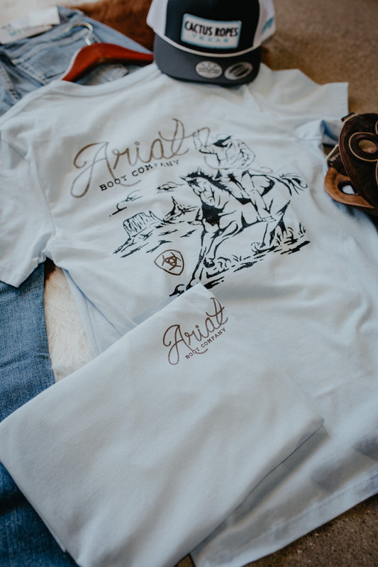 'Skylar' Mens Ariat Cactus Roper T-Shirt