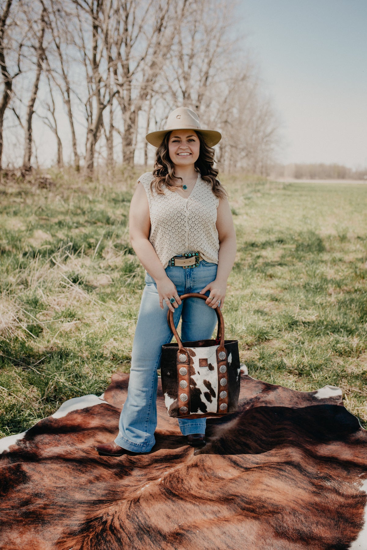 'Lumi' High Rise Retro Bailey Trouser (33/32 only)