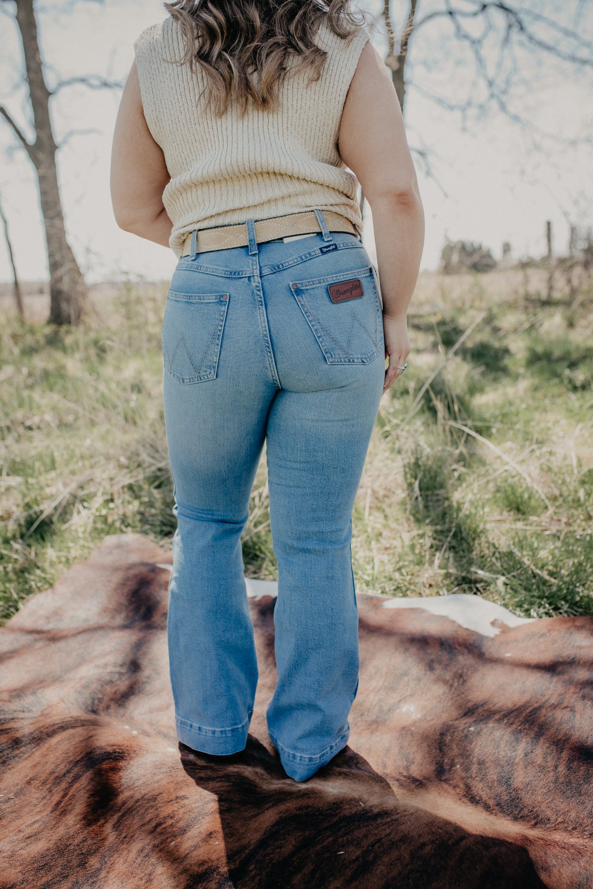 'Lumi' High Rise Retro Bailey Trouser (33/32 only)