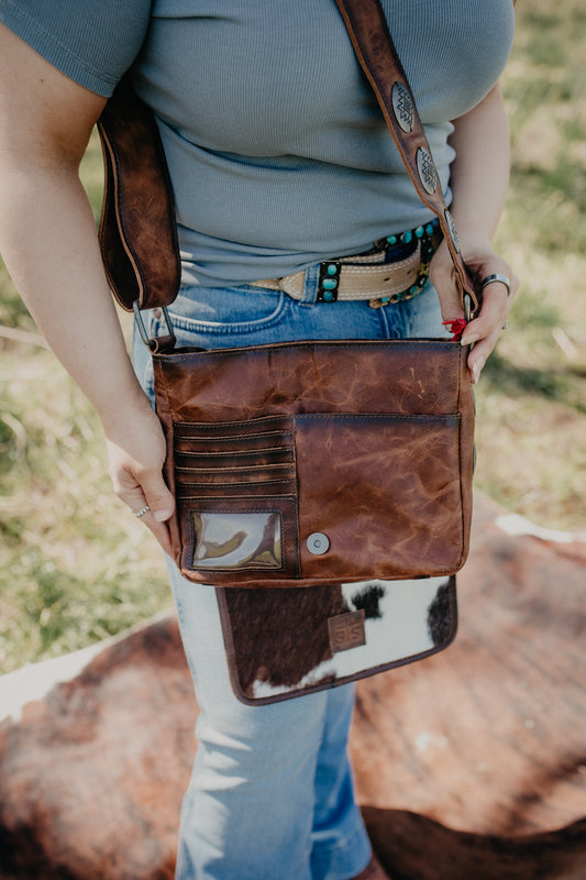 Vaquero Concho Della Crossbody Cowhide STS33895