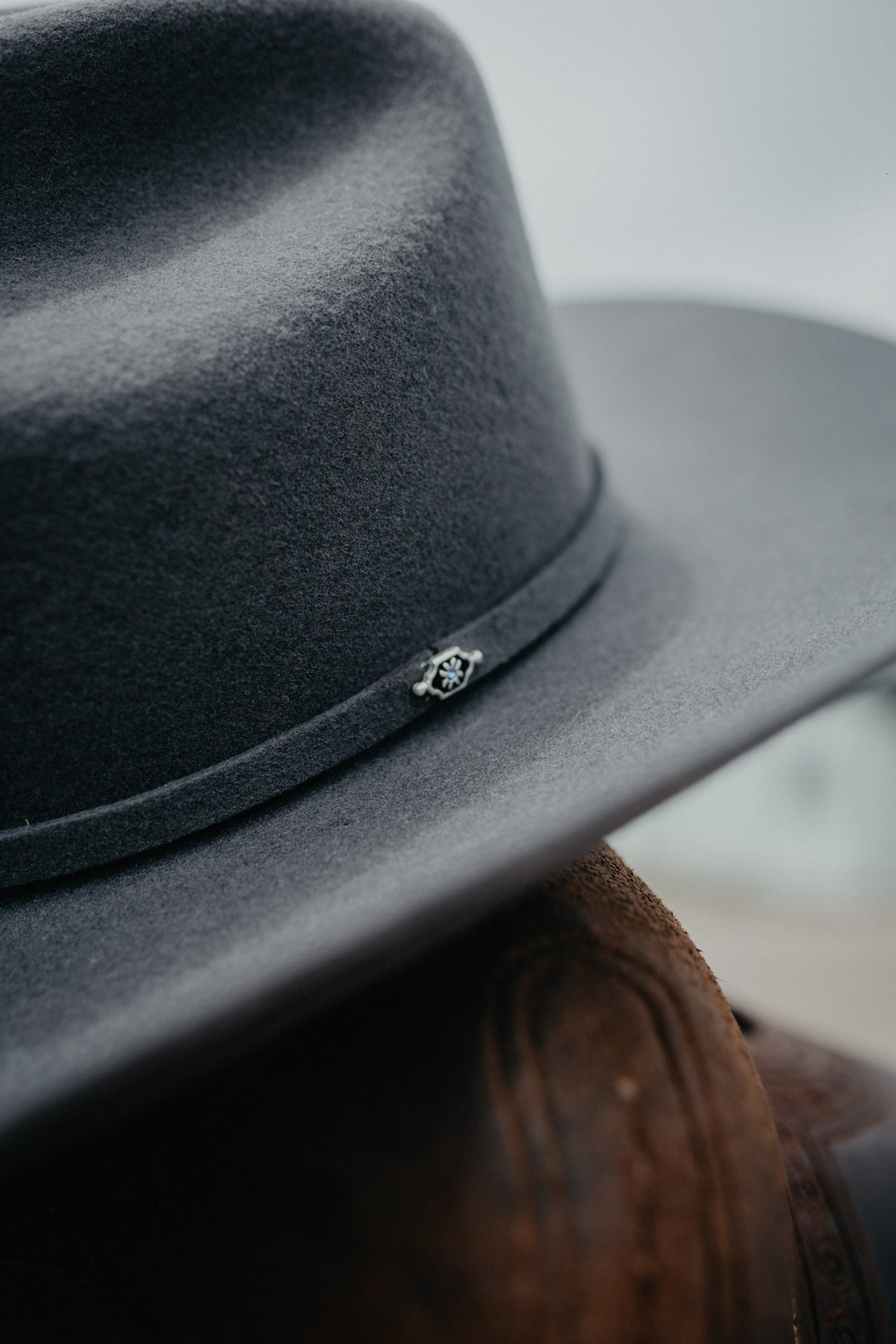 'Mason' 4X Felt Cowboy Hat by Stetson (Granite)